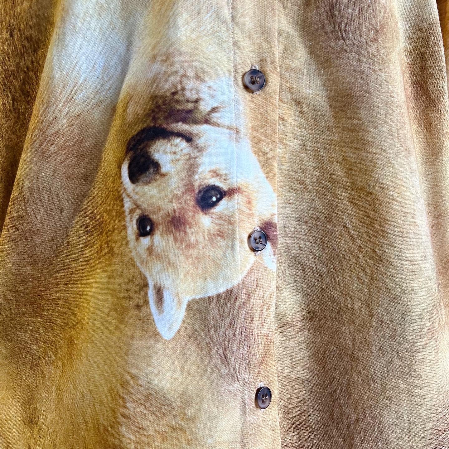 Realistic Shiba Loose Fit Shirt