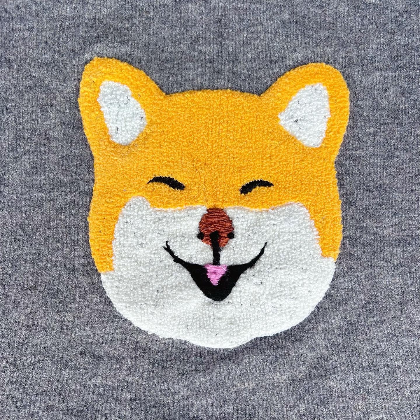 Happy Shiba Wool Sweater