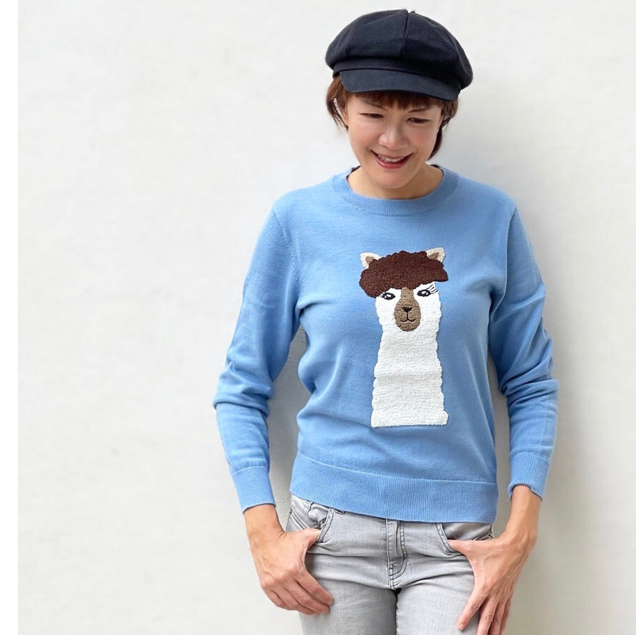 Curly pullover (100% cotton)
