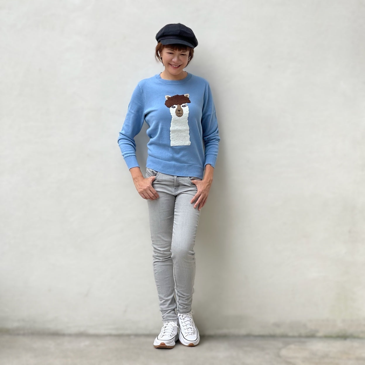 Curly pullover (100% cotton)