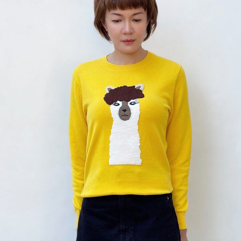 Curly pullover (100% cotton)