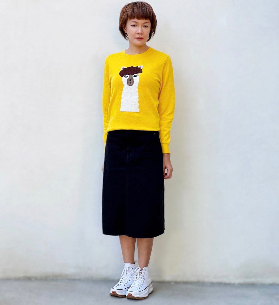 Curly pullover (100% cotton)