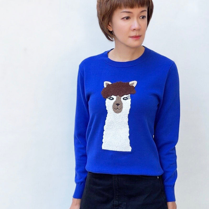 Curly pullover (100% cotton)