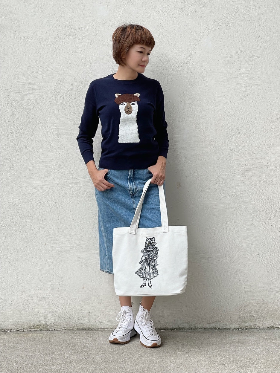 Curly pullover (100% cotton)