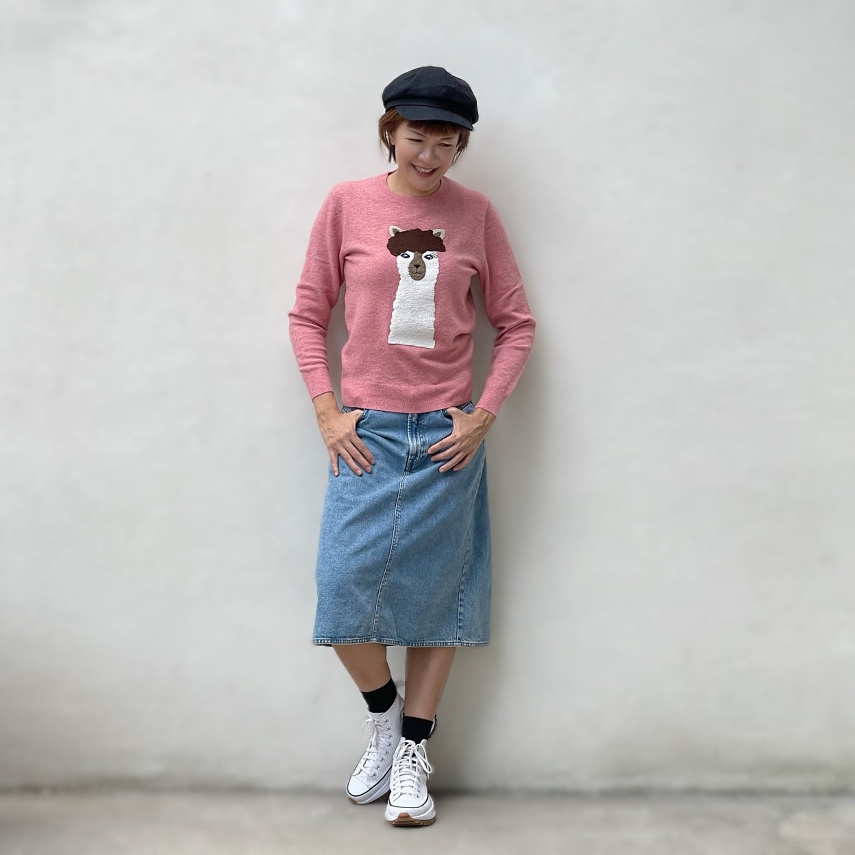 Curly pullover