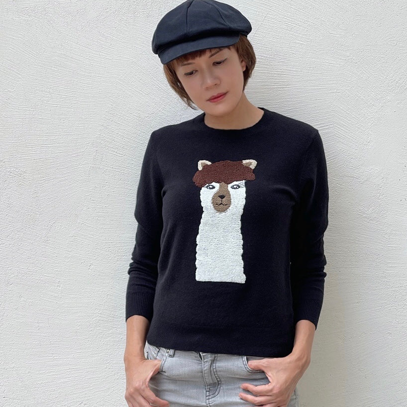 Curly pullover