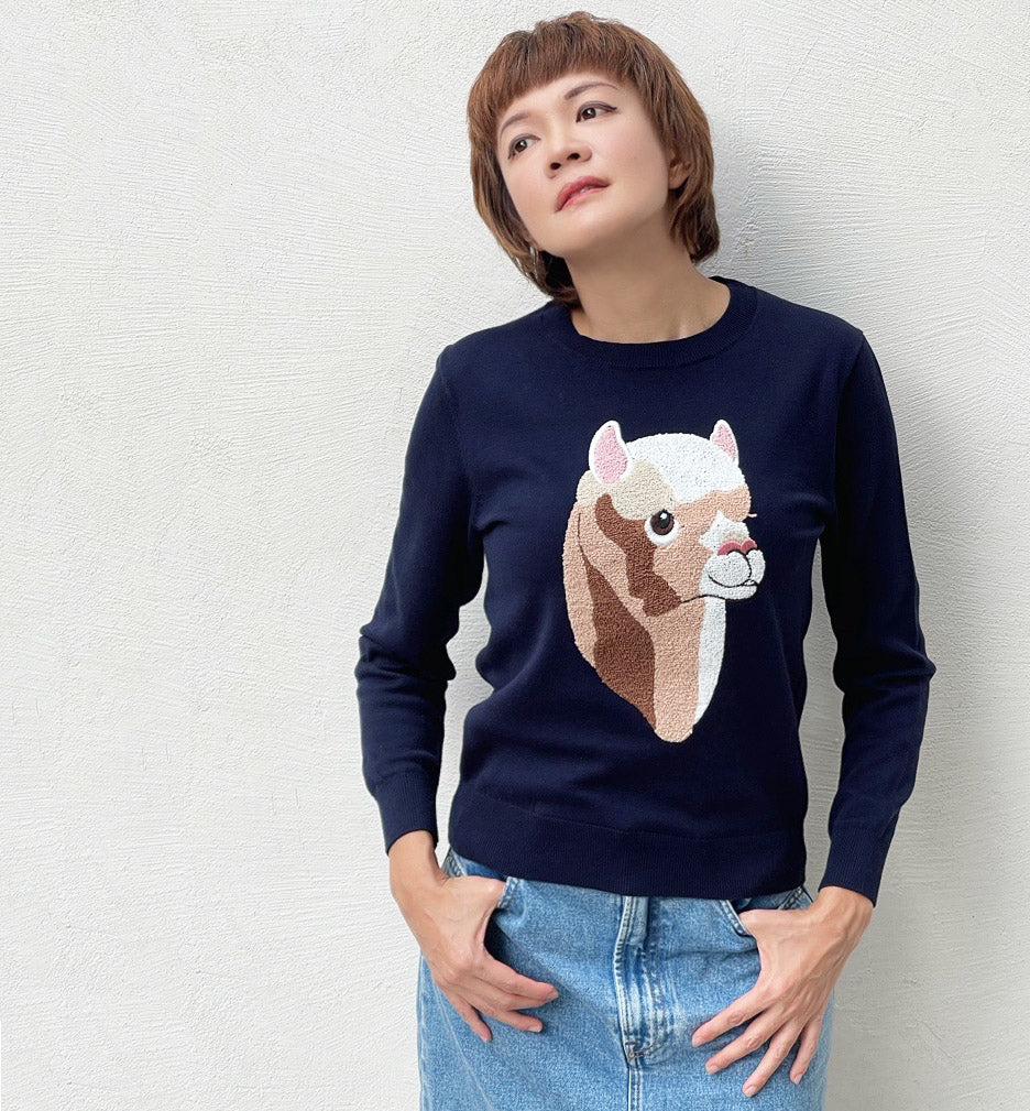Sleepy cotton pullover