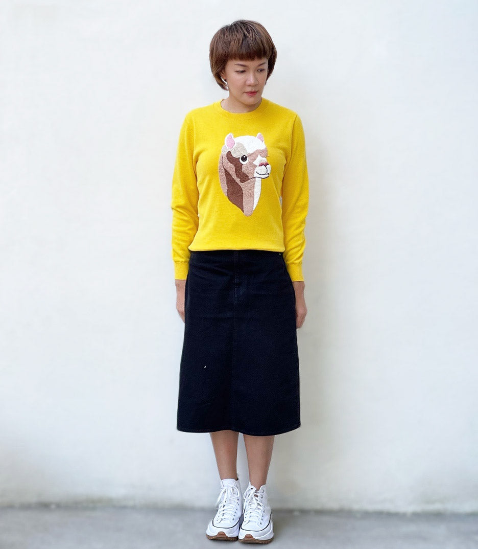 Sleepy cotton pullover
