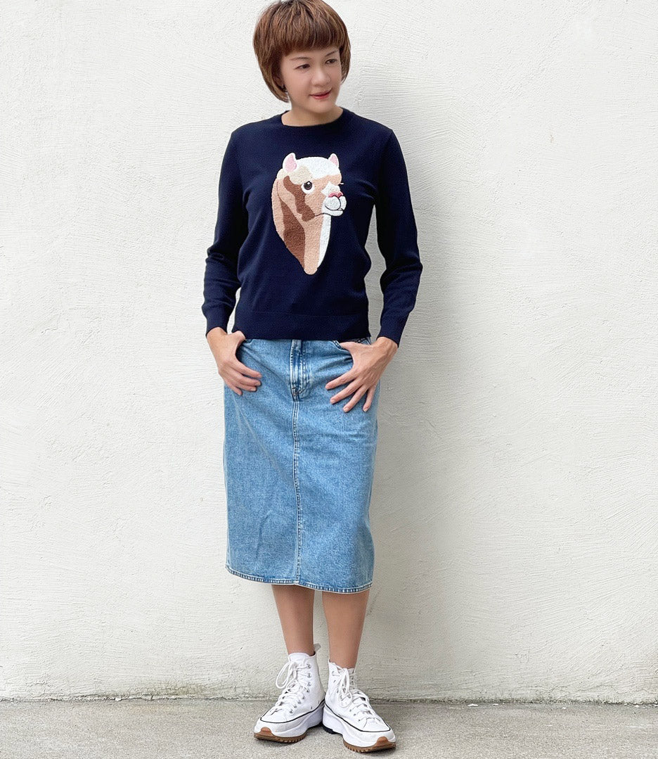 Sleepy cotton pullover