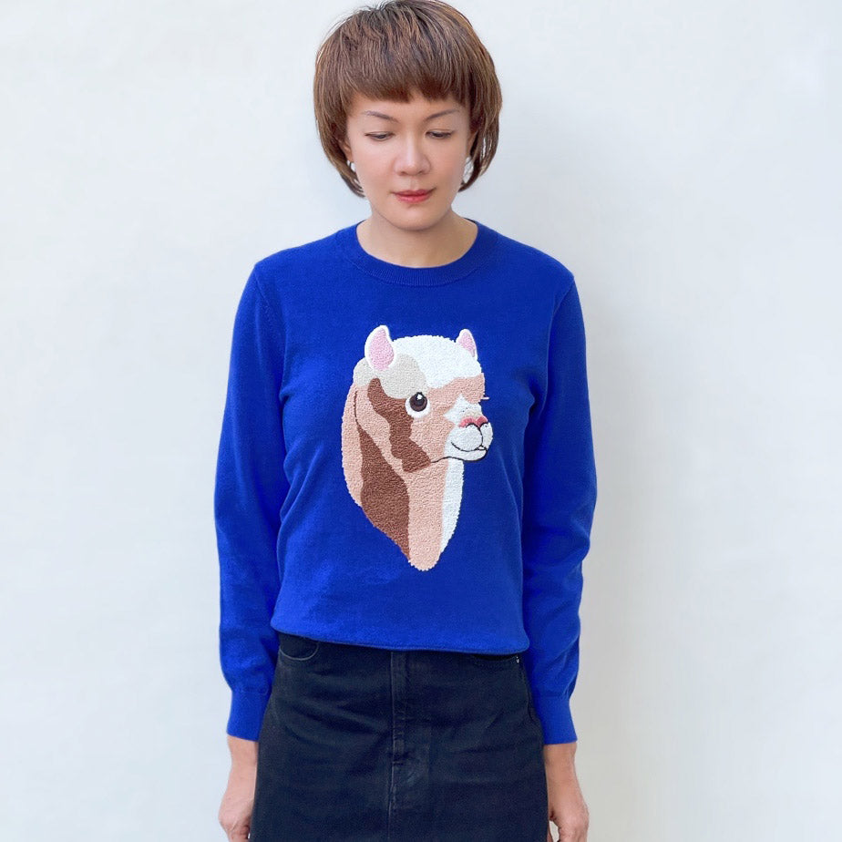 Sleepy cotton pullover