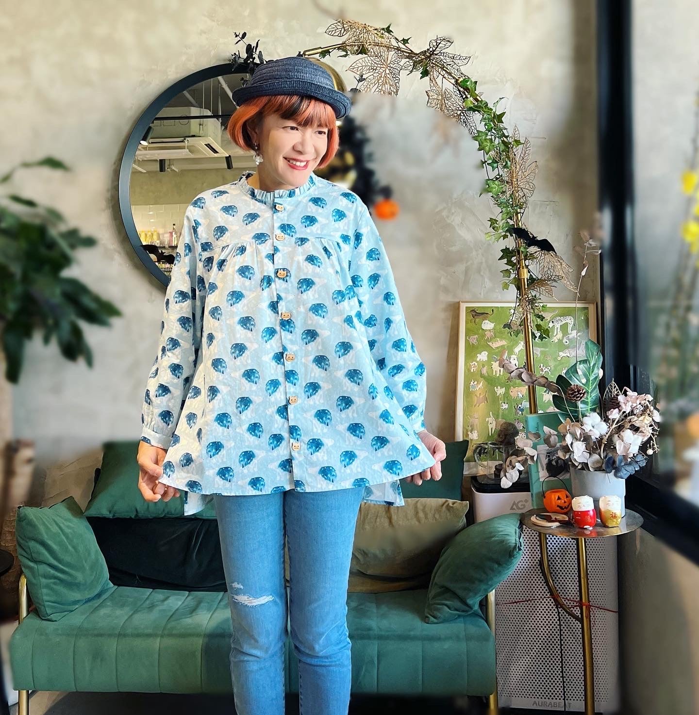 Polar bear loose fit shirt