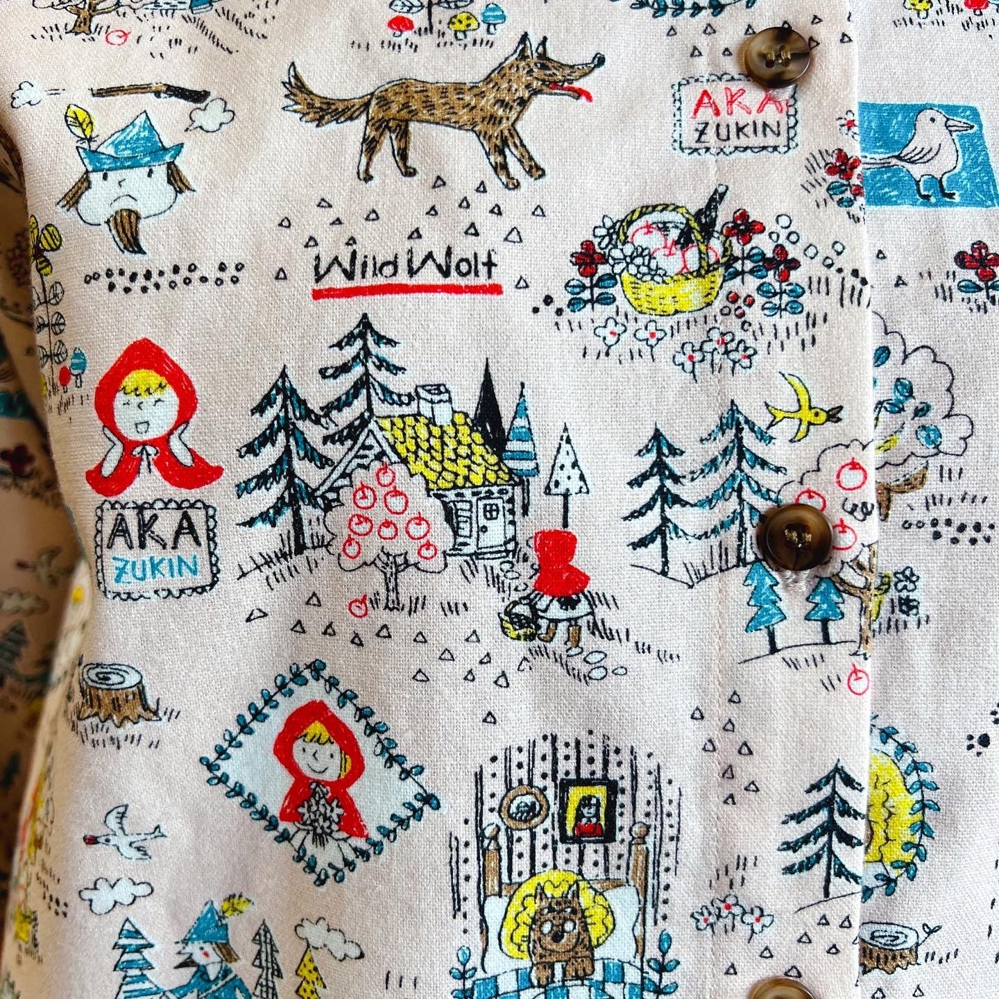 Little Red Riding Hood Loose Fit Shirt
