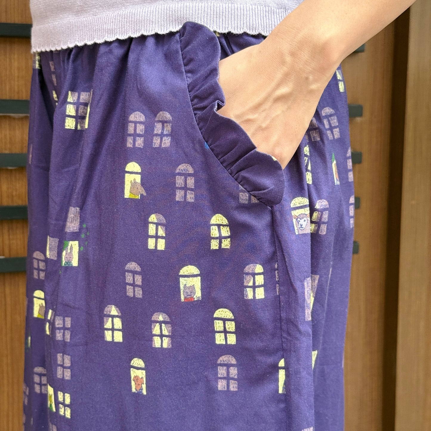 Animal in the city skirt pants