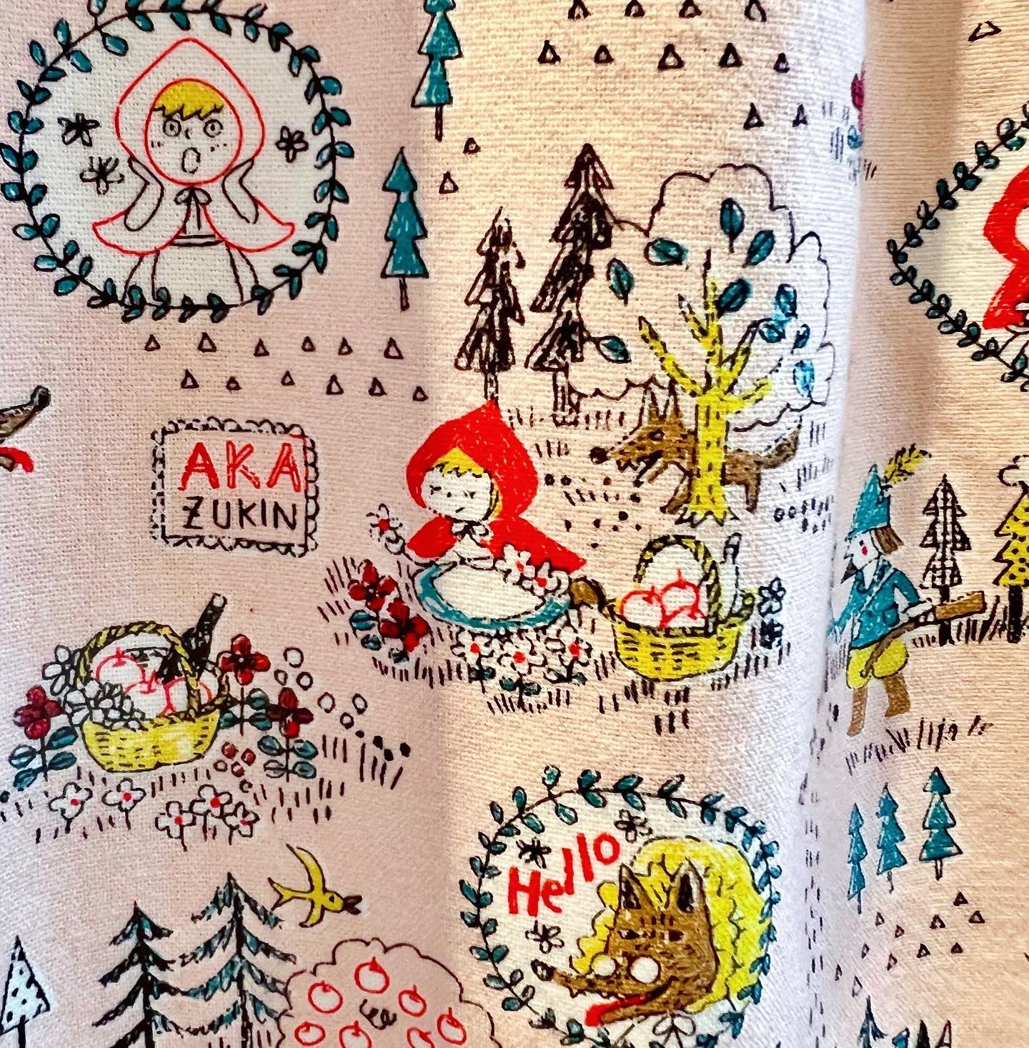 Little Red Riding Hood Loose Fit Dress