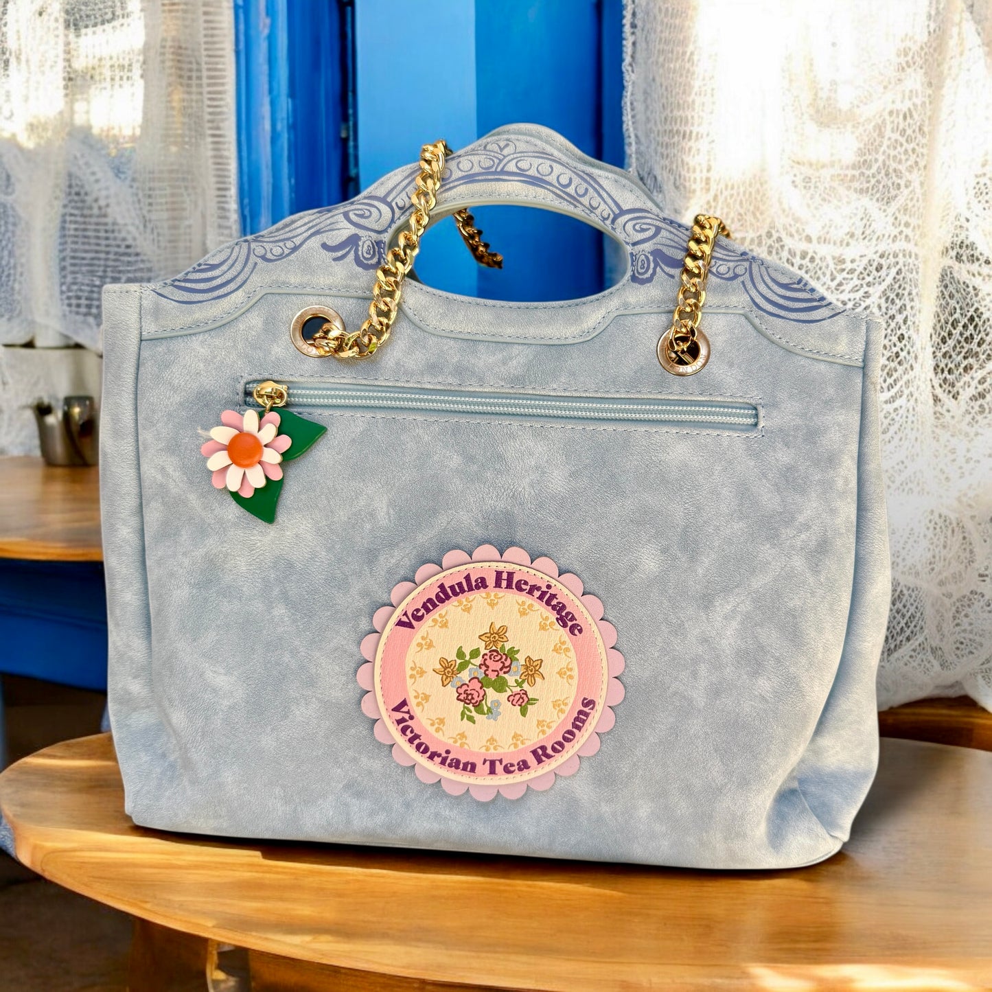 Victorian tea room sienna bag