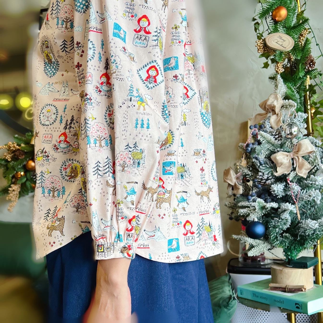 Little Red Riding Hood Loose Fit Shirt
