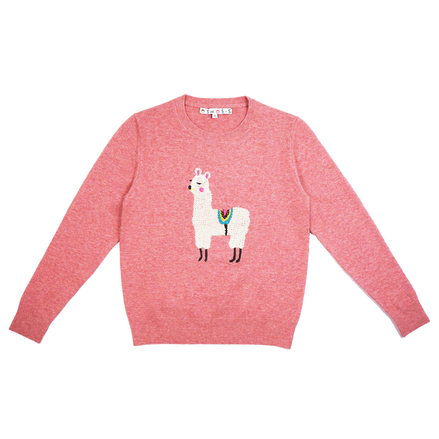 Snowy alpaca wool Pullover