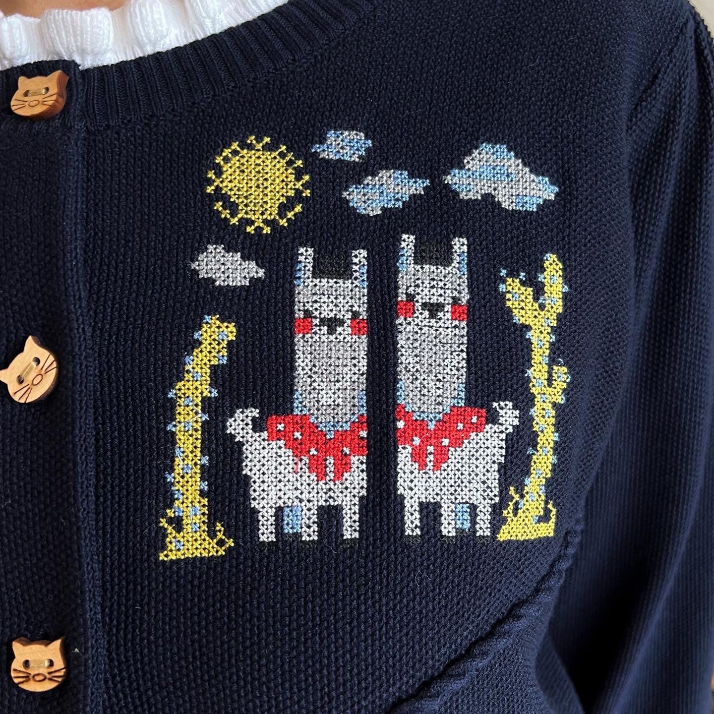 Alpaca Couple Cardigan