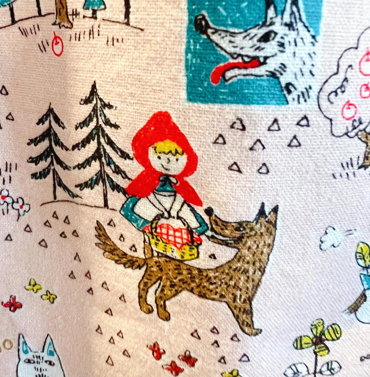 Little Red Riding Hood Loose Fit Dress