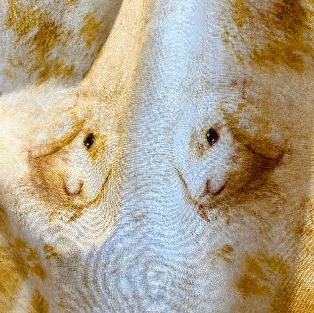 Realistic rabbit pattern one piece