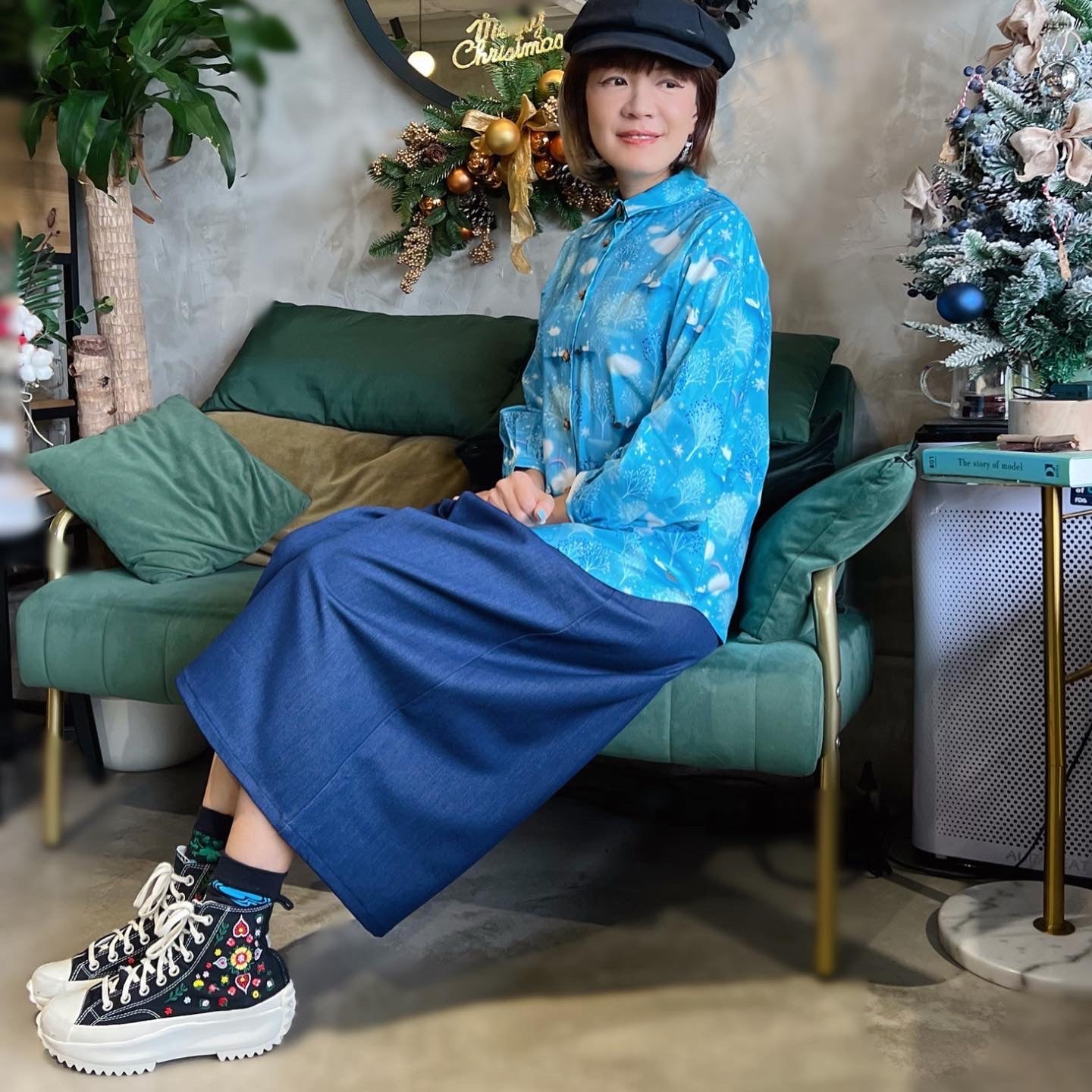 Dreamy Blue Swan Lake Shirt