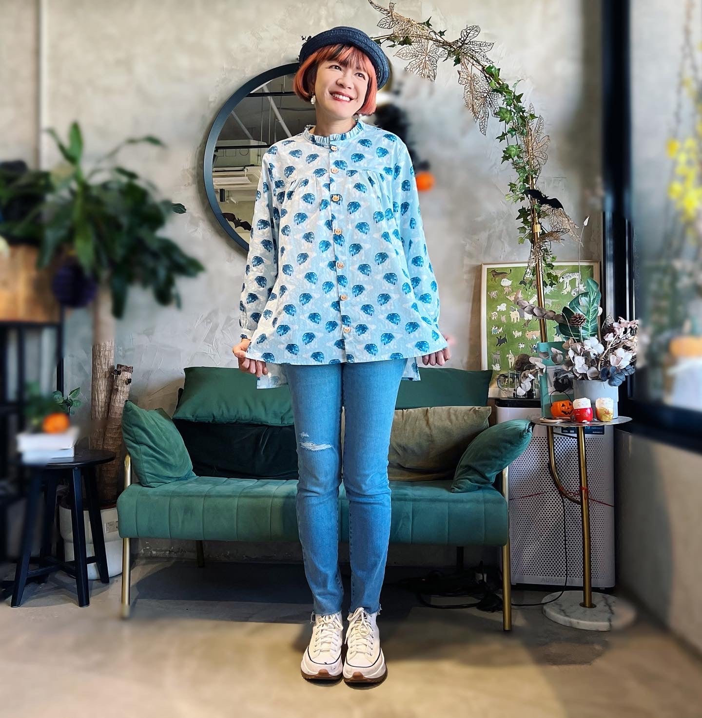 Polar bear loose fit shirt