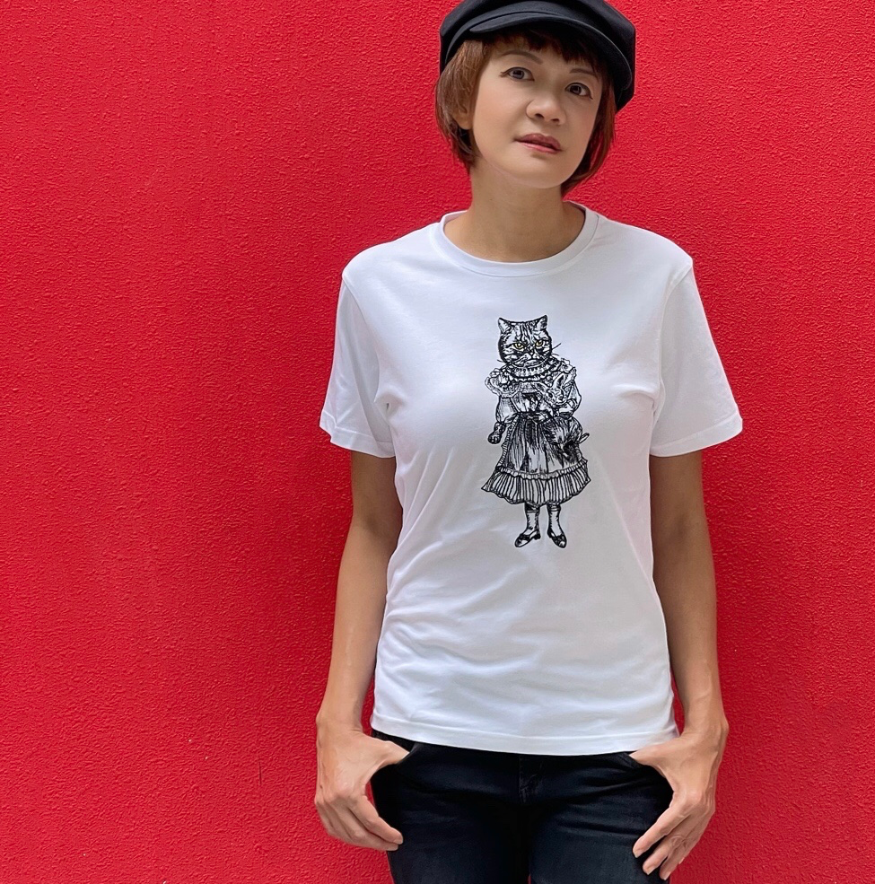 Rabbit Cat T-Shirt
