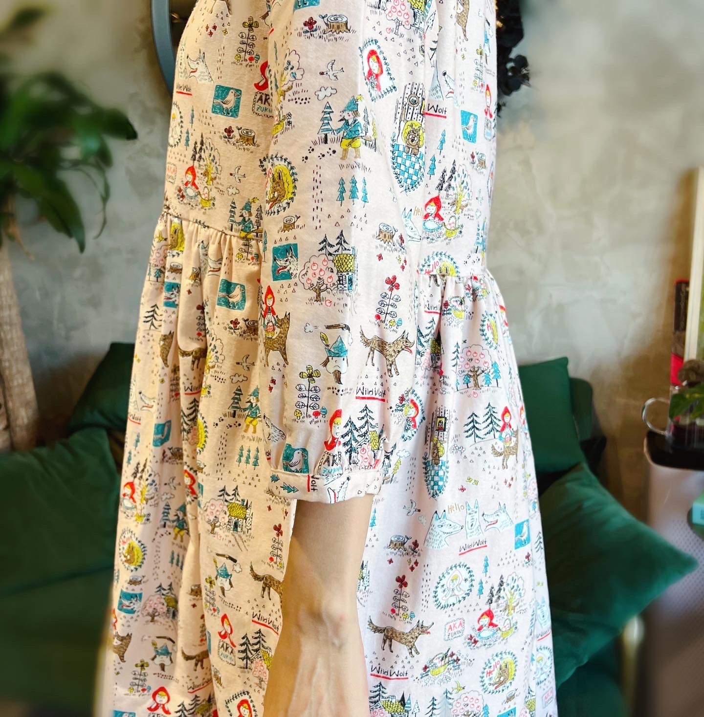 Little Red Riding Hood Loose Fit Dress