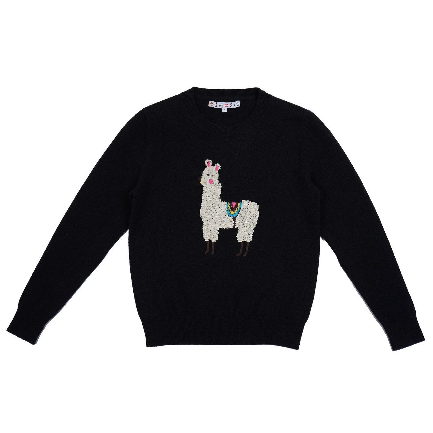 Snowy alpaca wool Pullover