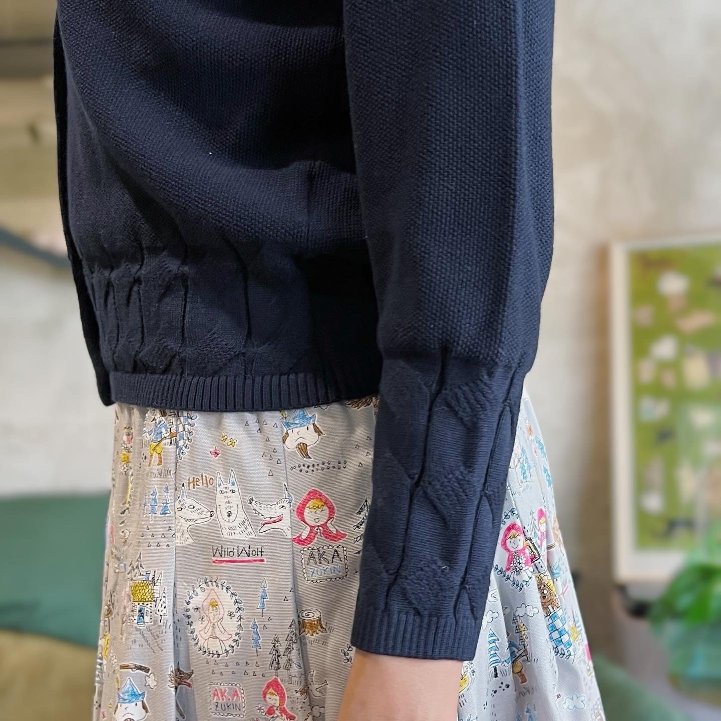 Alpaca Couple Cardigan