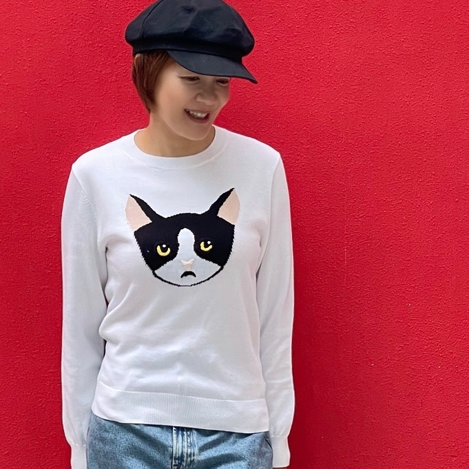 Tuxedo cotton pullover