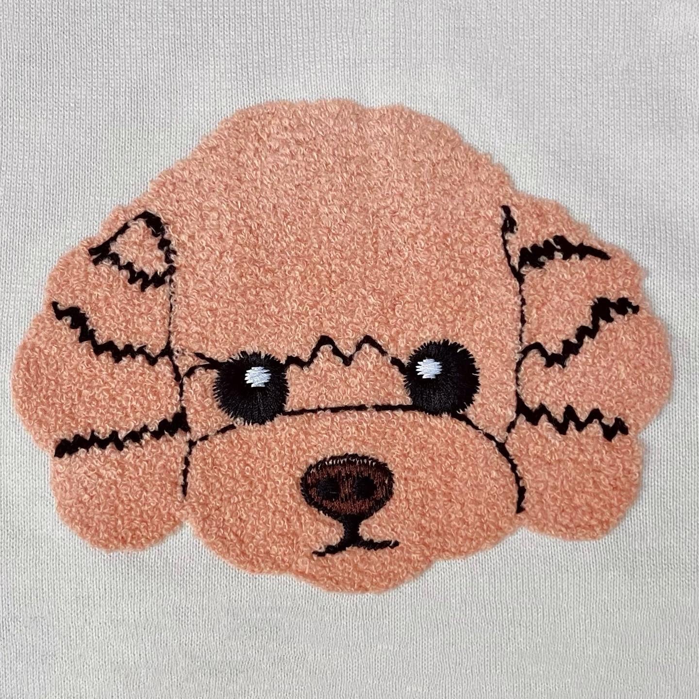 Poodle Embroidery Sweater