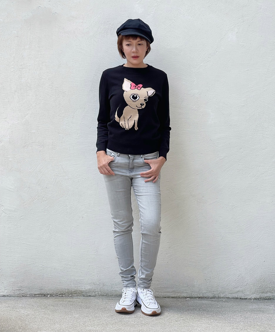 Brownie doggy sweater