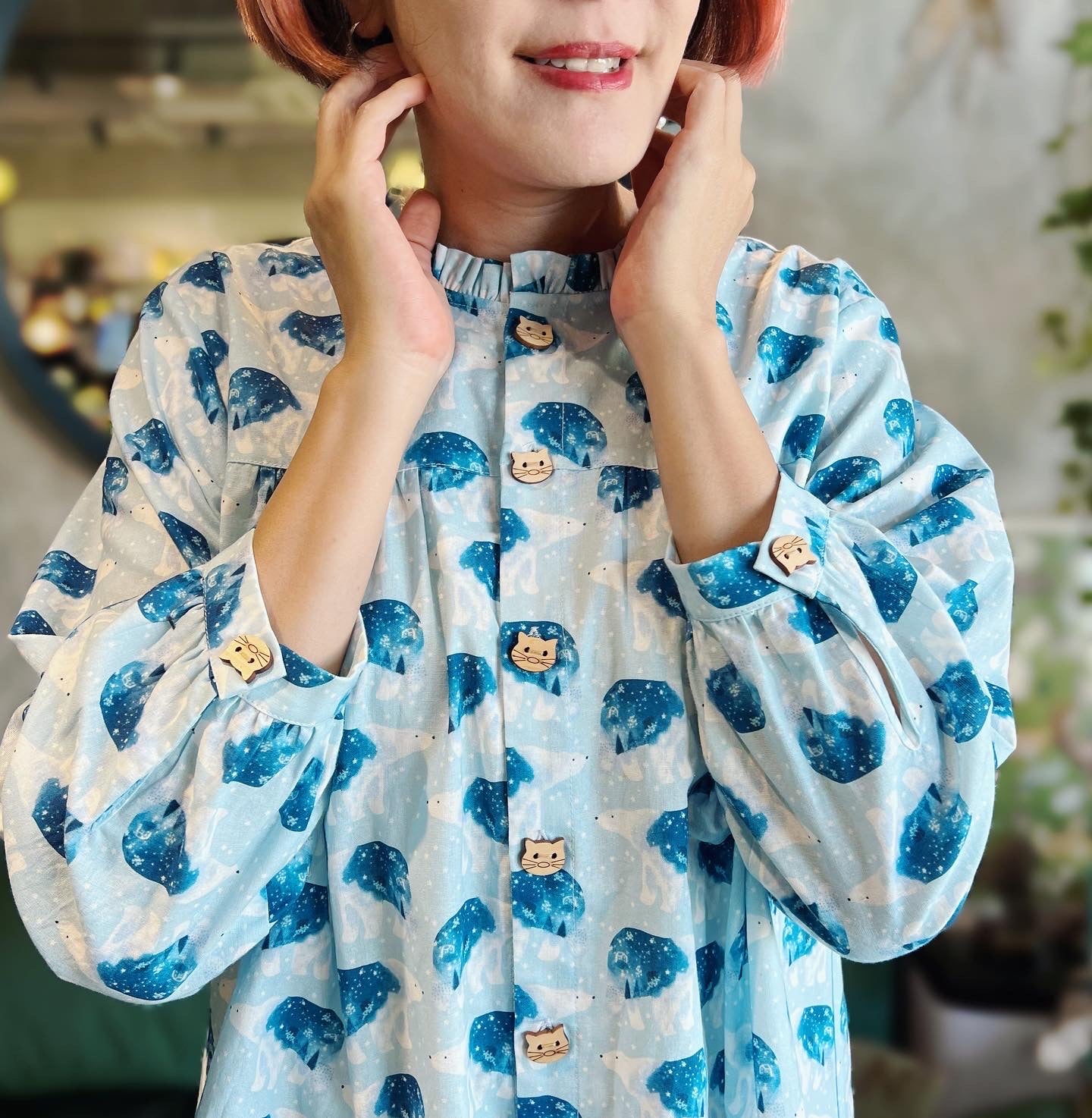 Polar bear loose fit shirt