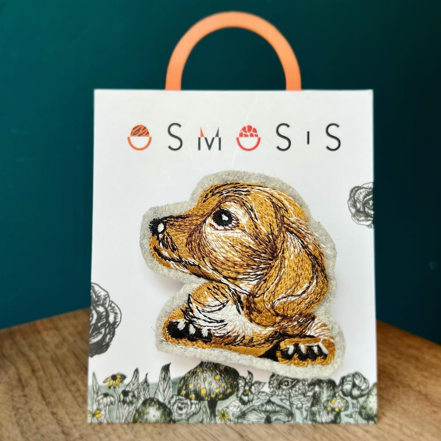 Dachshund Brooch