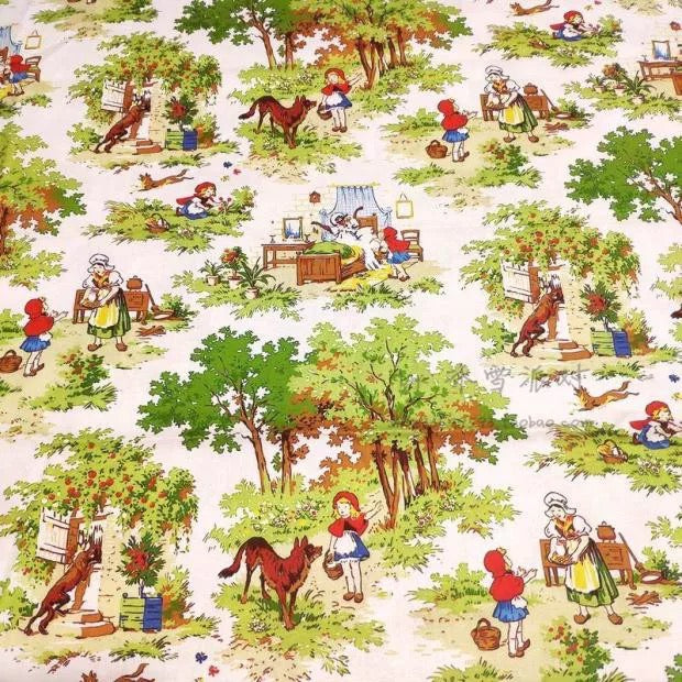 Little red riding hood pattern one piece
