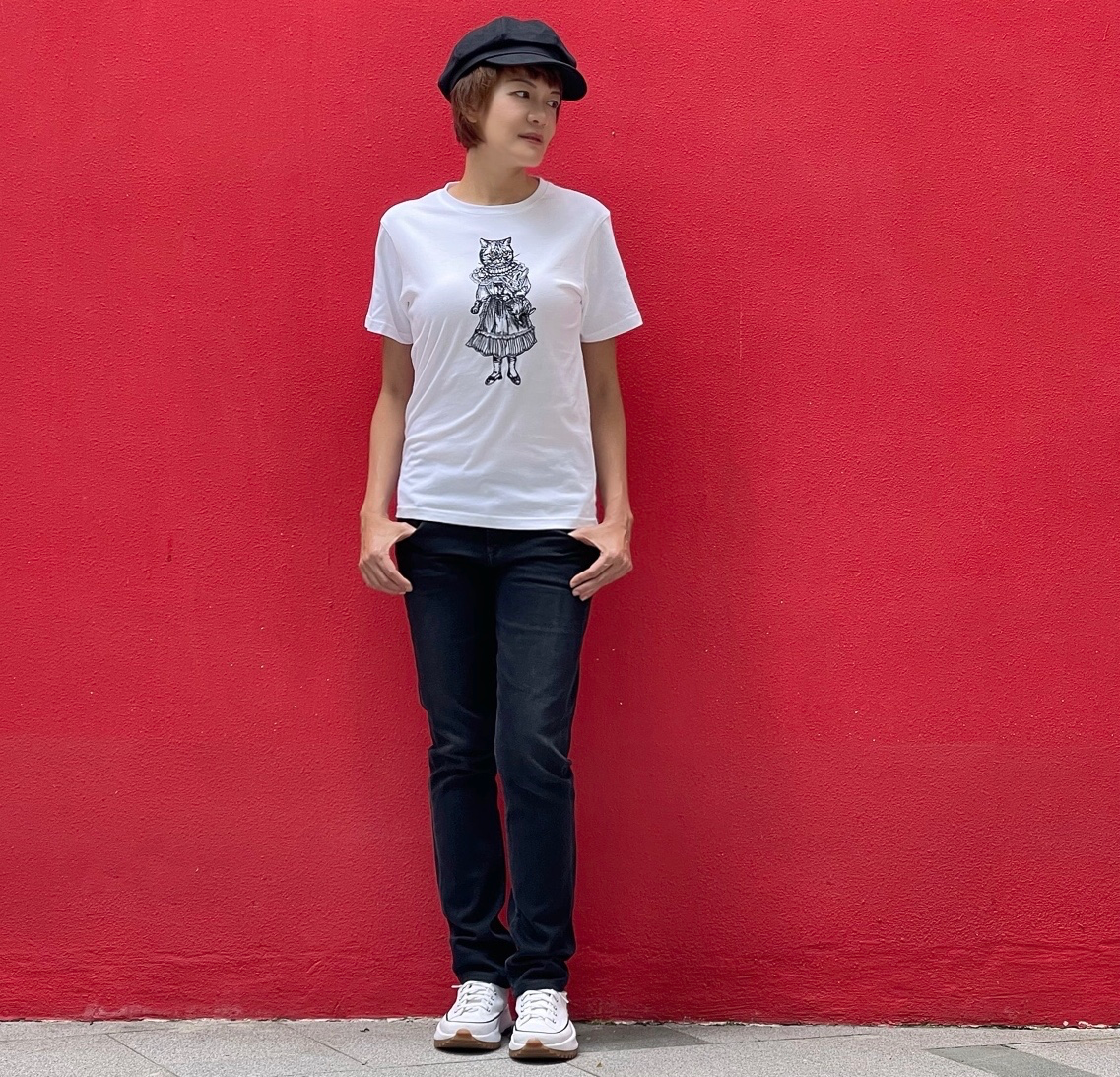 Rabbit Cat T-Shirt