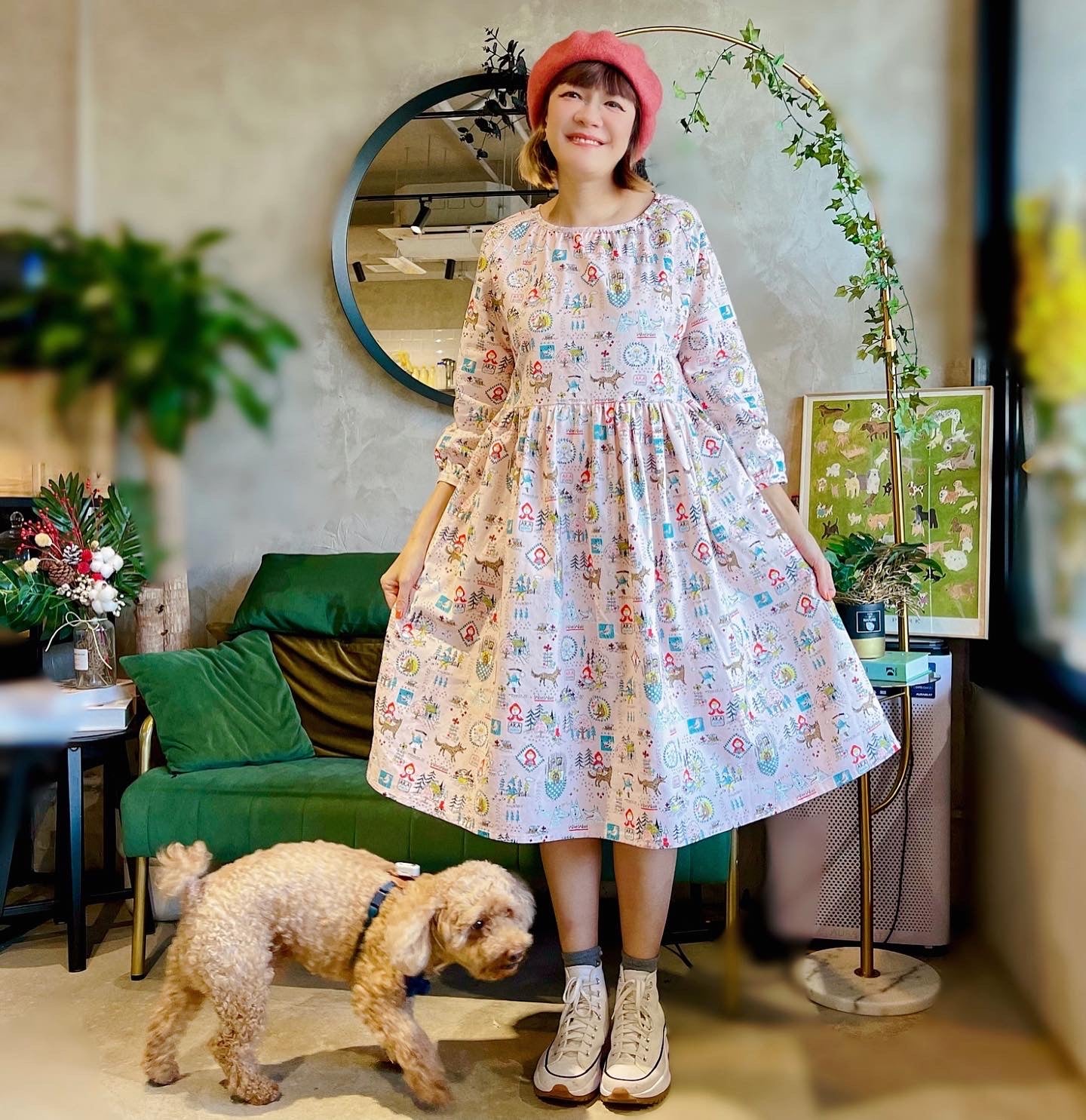 Little Red Riding Hood Loose Fit Dress