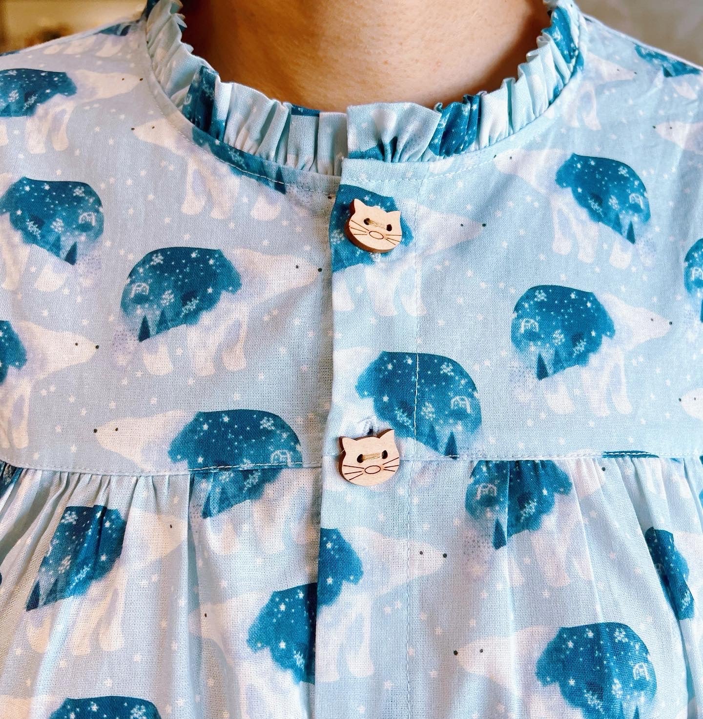 Polar bear loose fit shirt