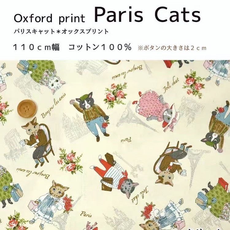 Paris cat one piece