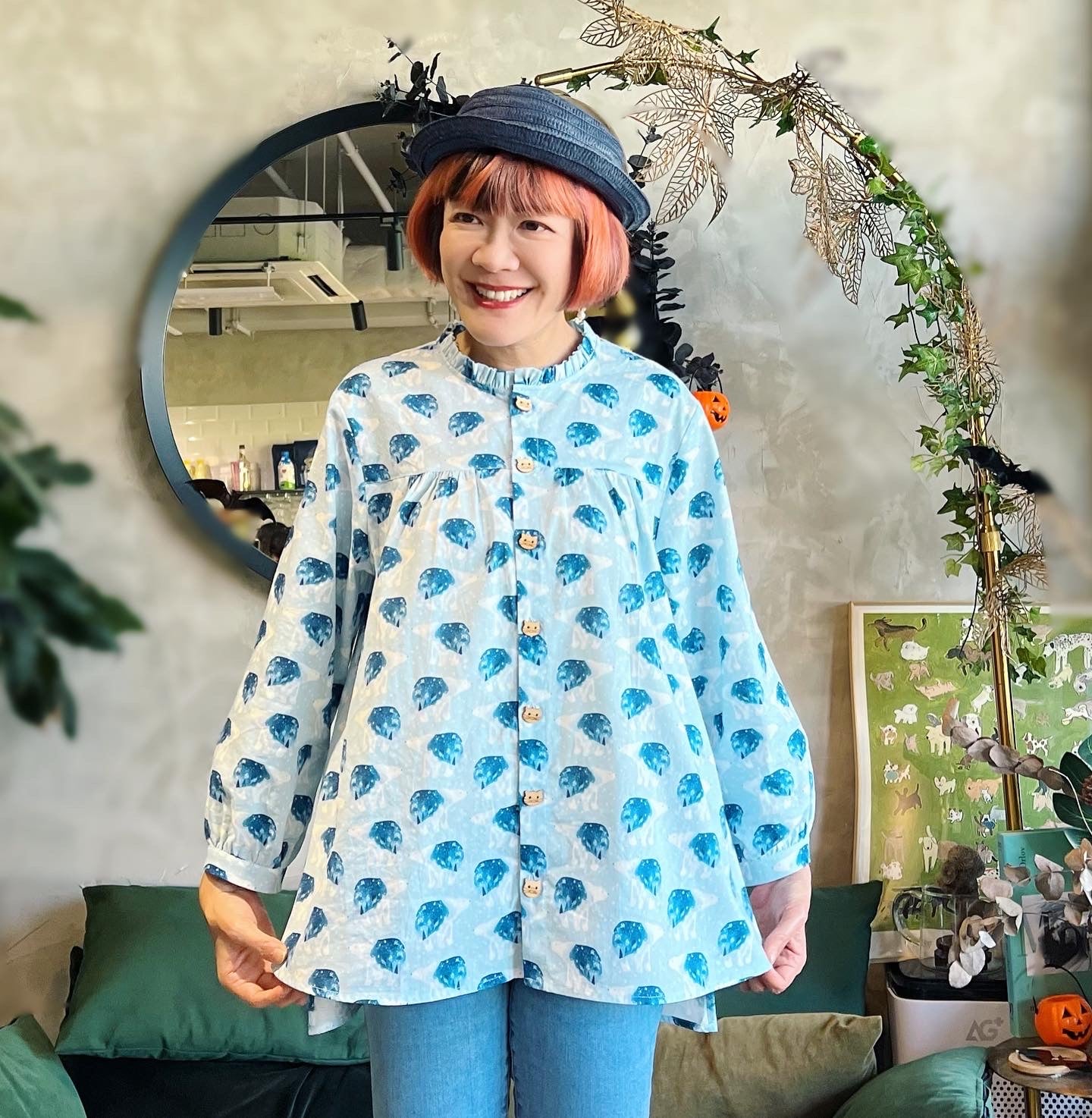 Polar bear loose fit shirt