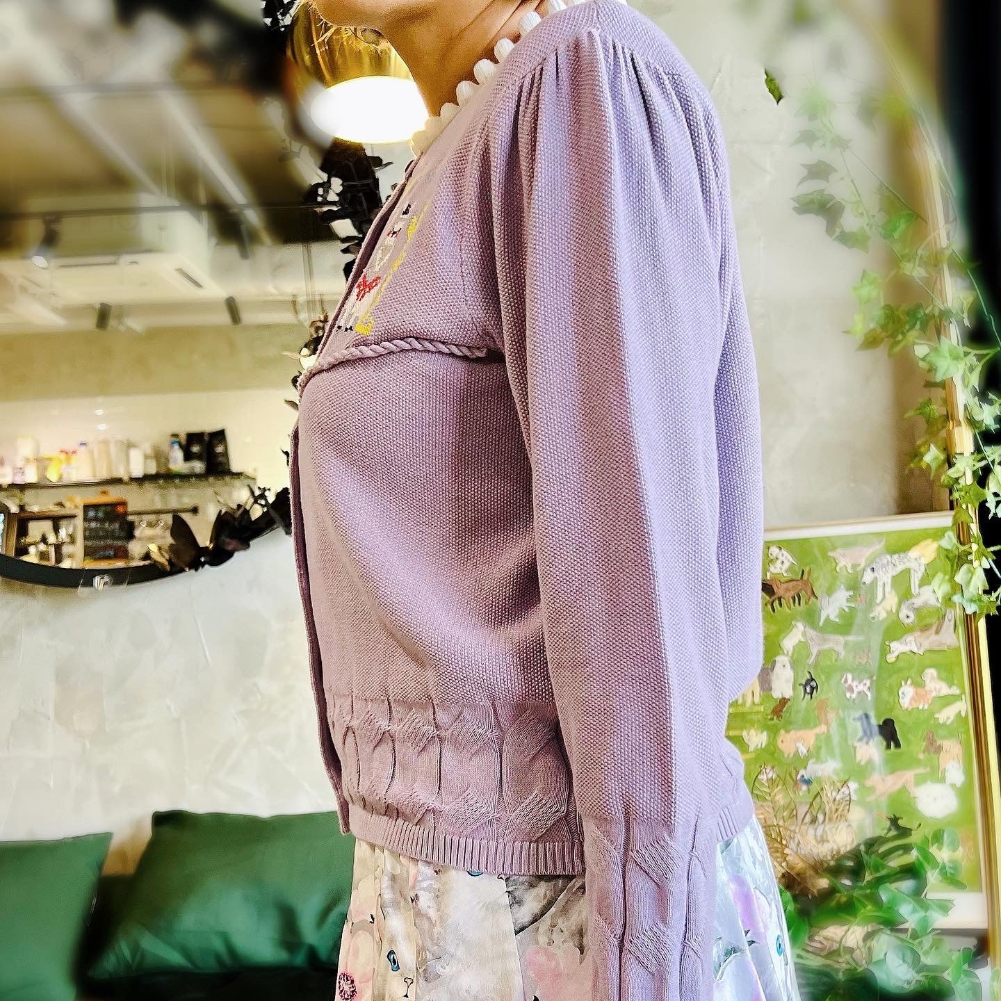 Alpaca Couple Cardigan