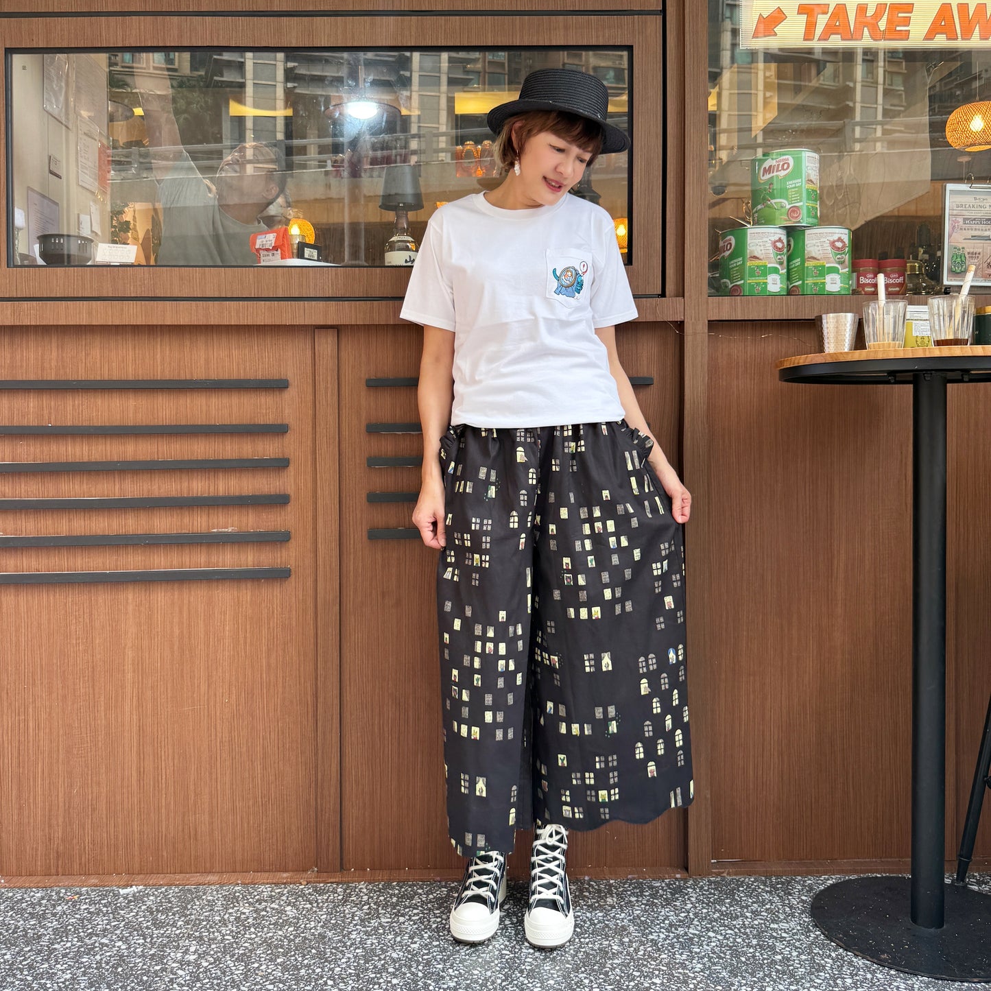 Animal in the city skirt pants