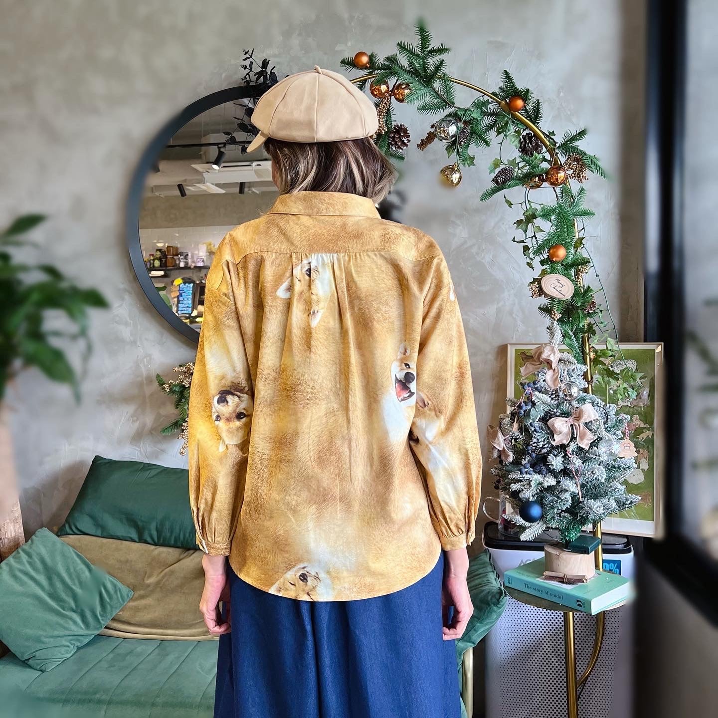 Realistic Shiba Loose Fit Shirt