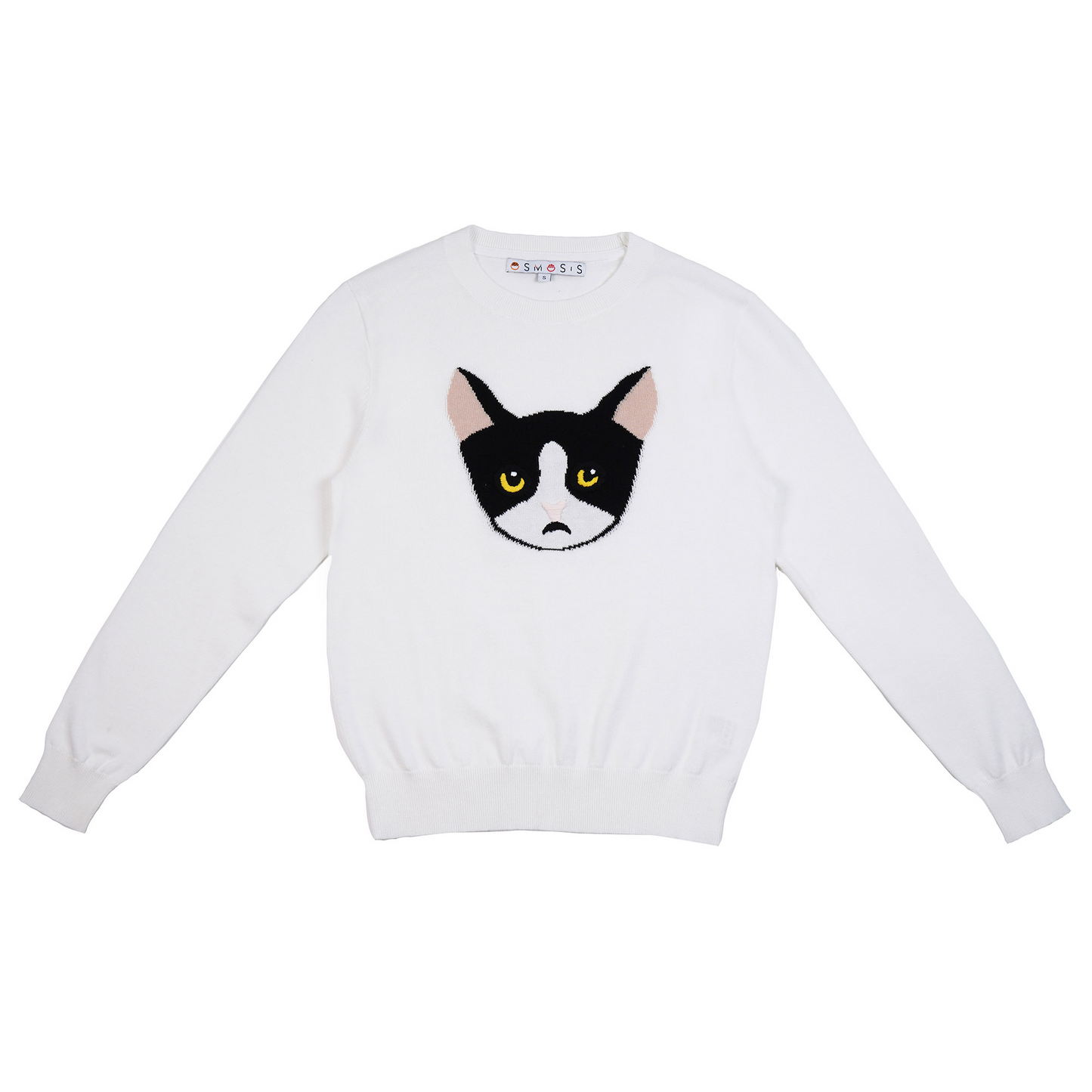 Tuxedo cotton pullover