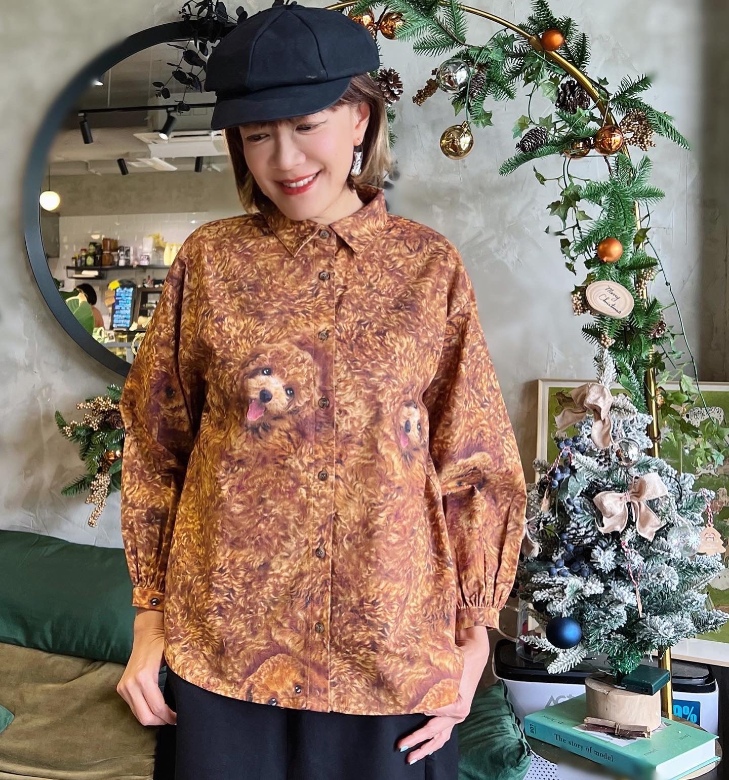 Realistic Poodle Loose Fit Shirt