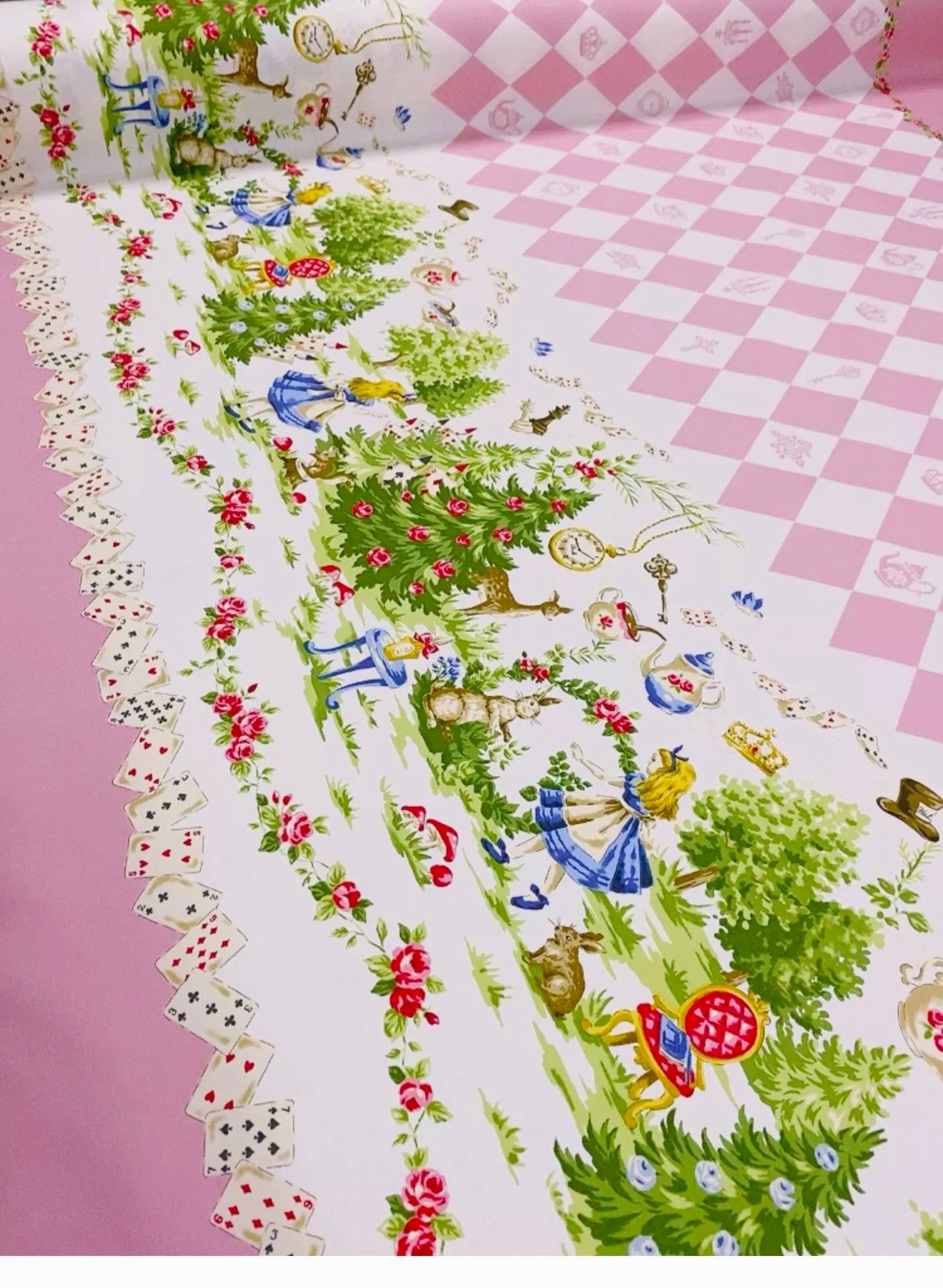 Alice in the wonderland midi skirt