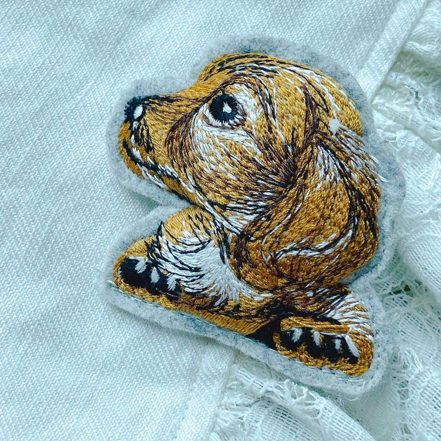 Dachshund Brooch