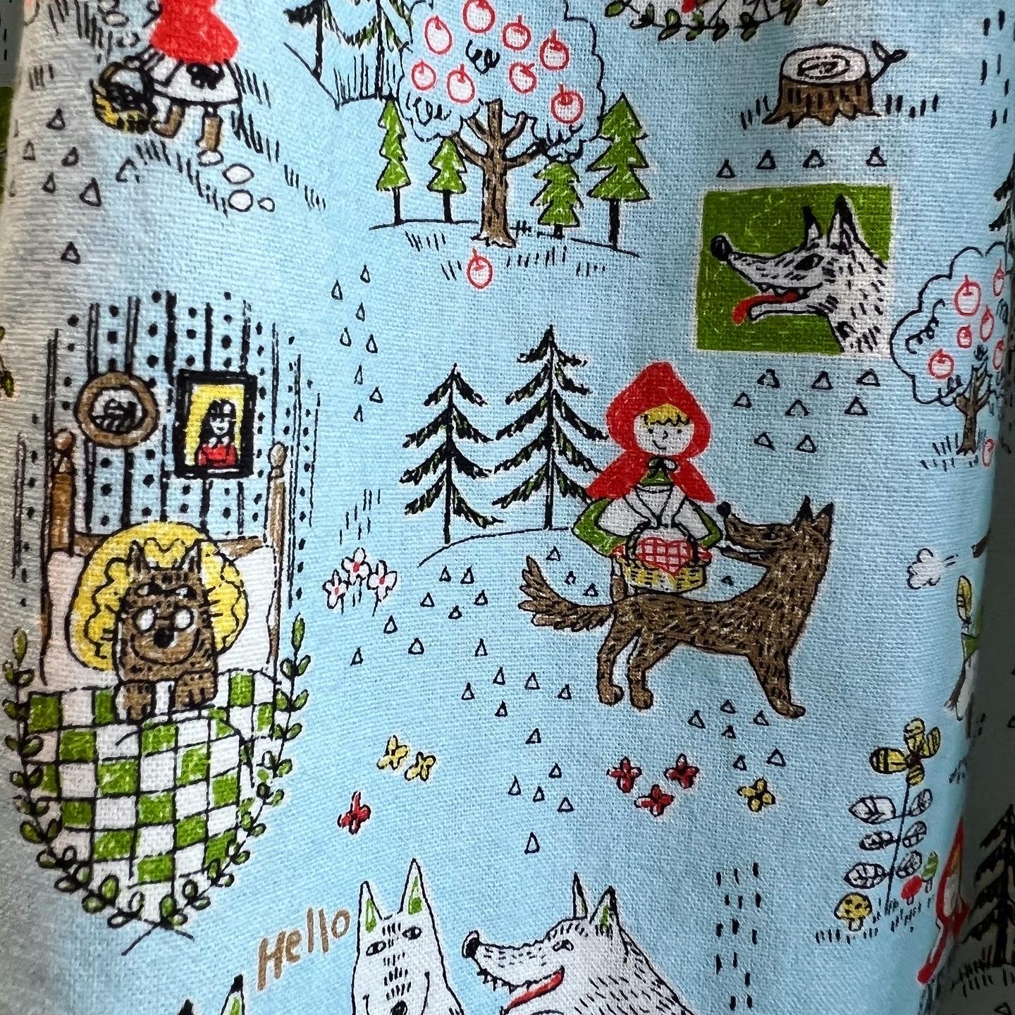 Little Red Riding Hood Loose Fit Dress