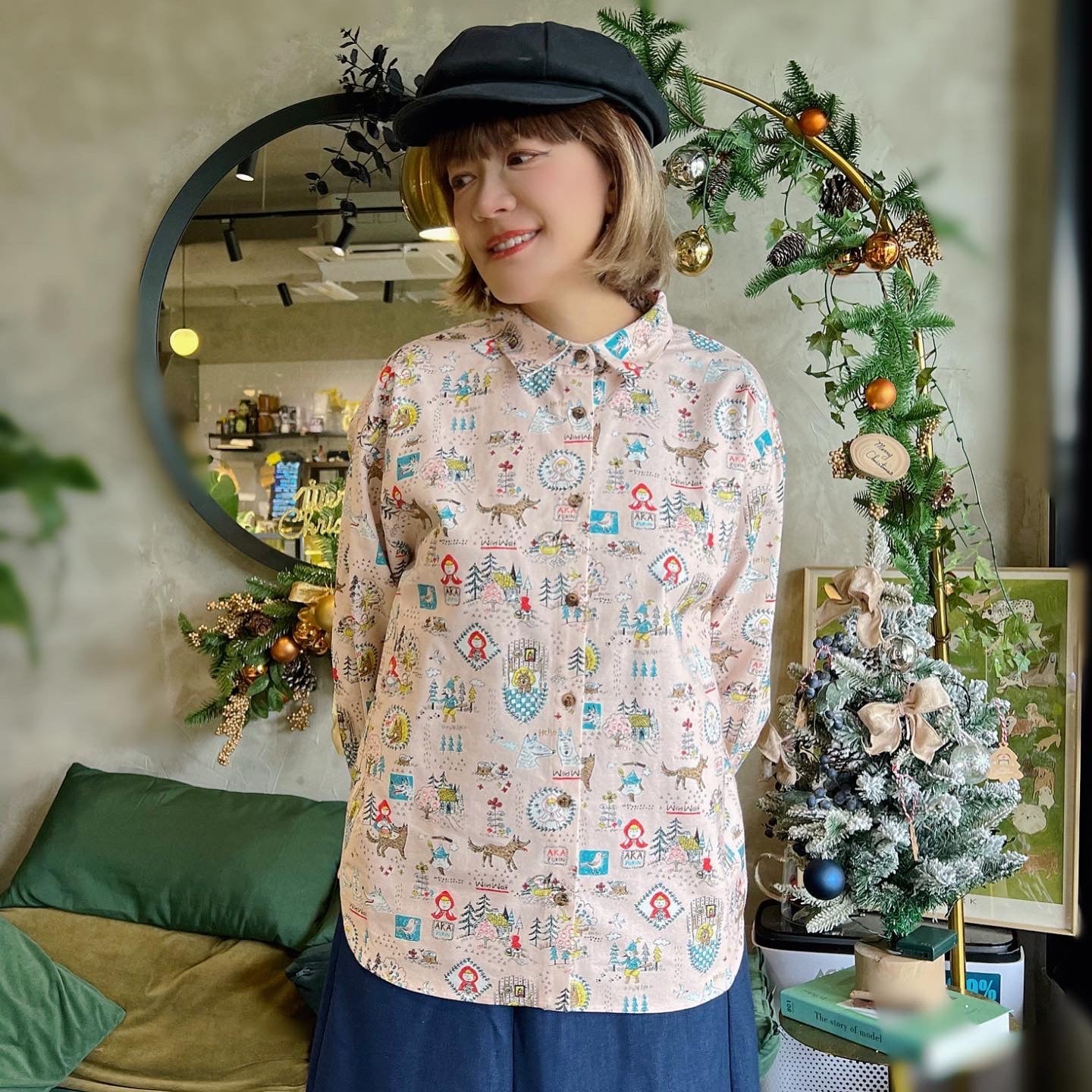 Little Red Riding Hood Loose Fit Shirt